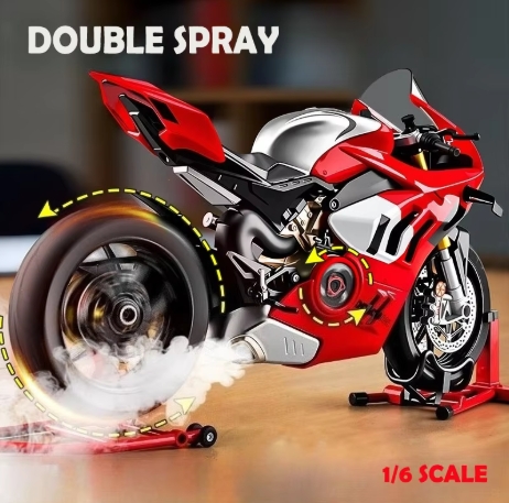 Ducati V4S Racing Motorcycle Model Diecast Alloy Motorbike