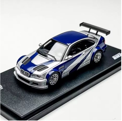 GHOST PLAYER in Stock 1:64 M3 GTR E46 Game Protagonist Alloy Diorama Diecast Model Car Model Collection