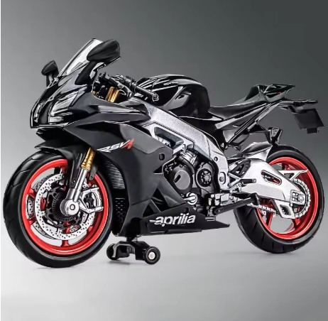 Aprilia RSV4 RR1000 Alloy Die Cast Motorcycle Model Toy Car Collection Autobike Shork-Absorber Off Road Autocycle